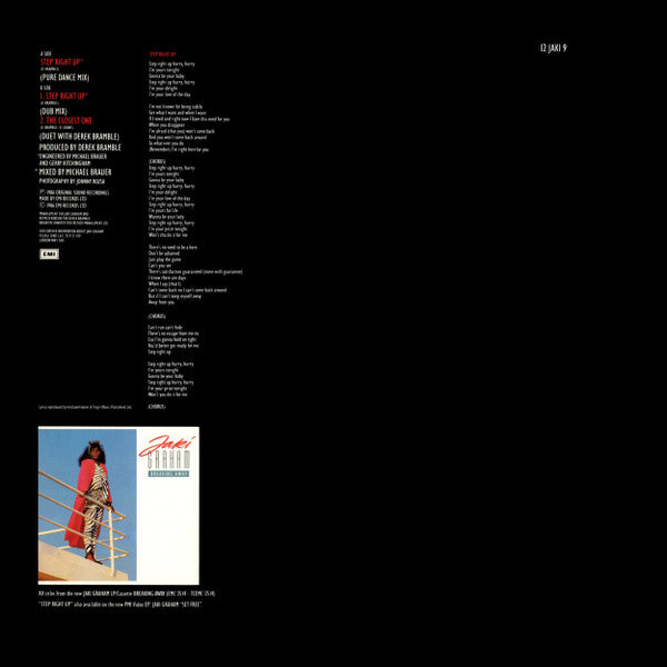 Jaki Graham – Step Right Up (12", UK - 1986)