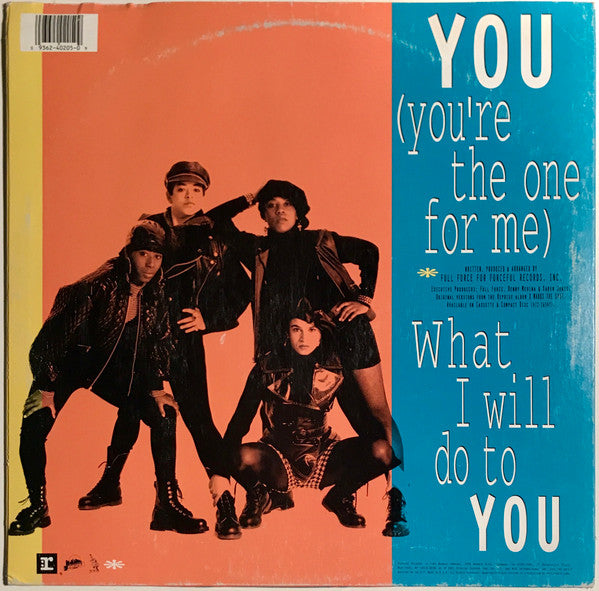 Ex-Girlfriend – You (You're The One For Me) (12", US - 1991)
