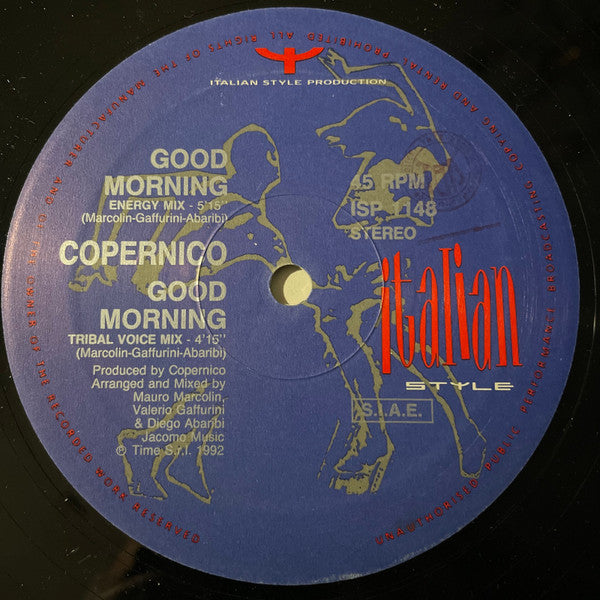 Copernico – Good Morning (12", Italy - 1992)