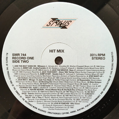 Various – Hit Mix (LP, UK - 1987)