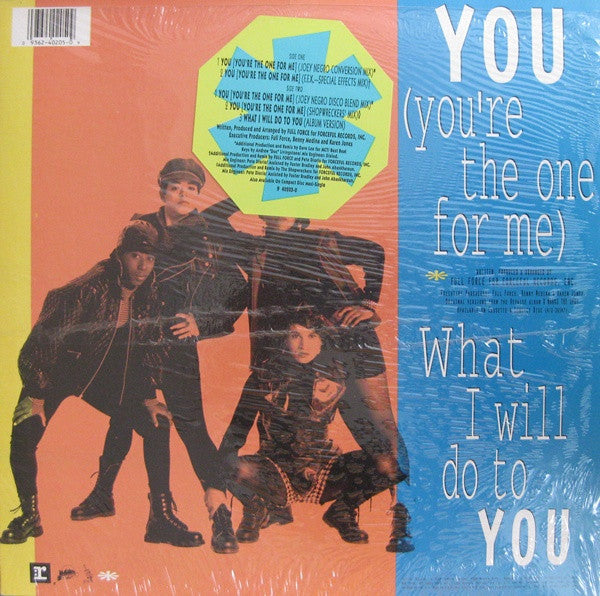 Ex-Girlfriend – You (You're The One For Me) (12", US - 1991)