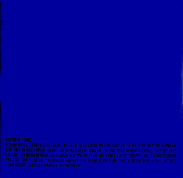 Double – Blue (LP, Album, Germany - 1985)