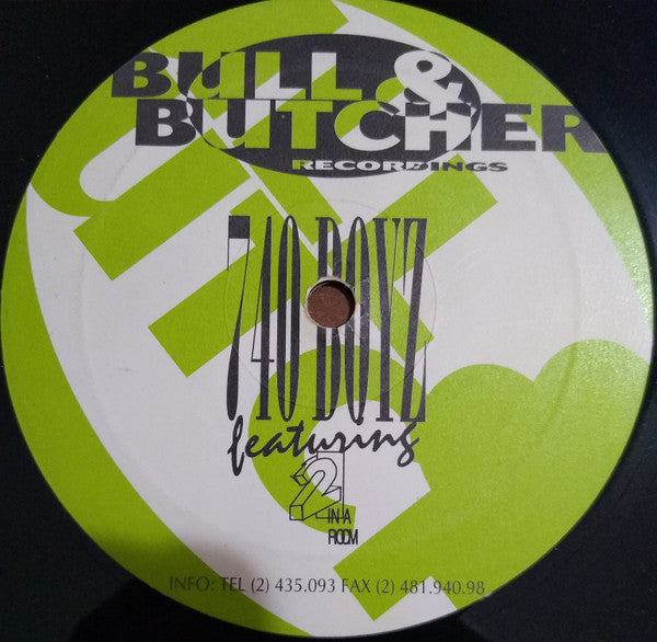 740 Boyz – Shimmy Shake (12", Italy - 1995)