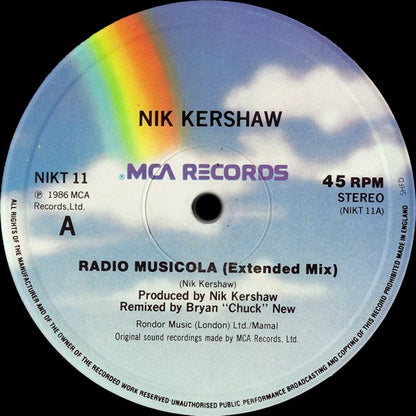 Nik Kershaw – Radio Musicola (12", UK - 1986)