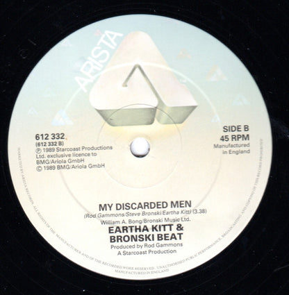 Eartha Kitt, Bronski Beat – Cha Cha Heels (Remix Version) (12", UK - 1989)