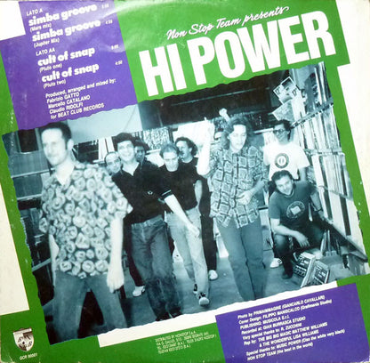 Hi Power – Cult Of Snap / Simba Groove (12", Italy - 1990)