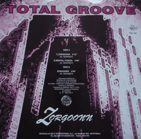 Total Groove – Zorgoonn (12", Italy - 1992)