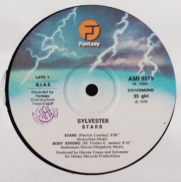 Sylvester – Stars (LP, Album, Italy - 1979)