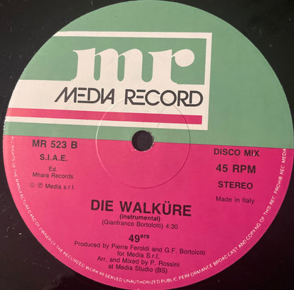 49ers – Die Walküre (12", Italy - 1988)