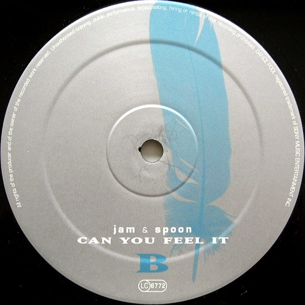 Jam & Spoon, Plavka – Angel (Ladadi O-Heyo) (12", Europe - 1995)