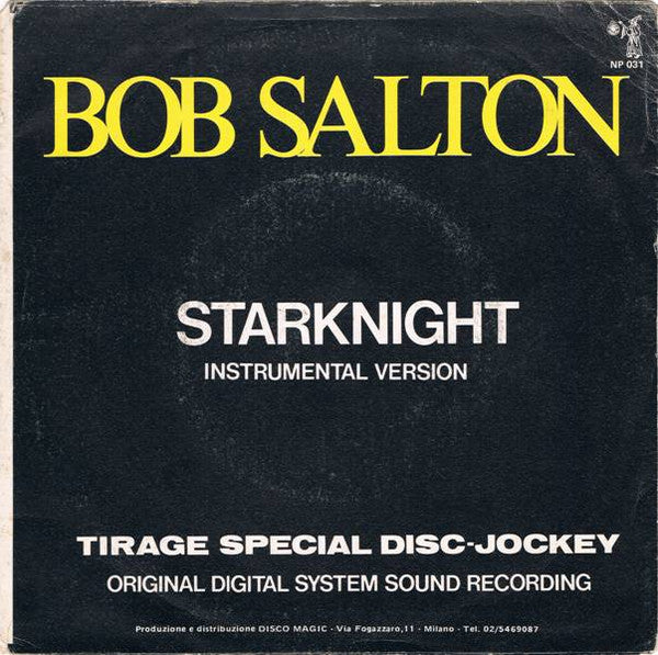 Bob Salton (2) – Starknight (7", Italy - 1983)