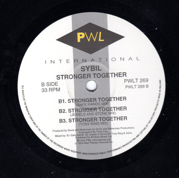Sybil – Stronger Together (12", UK - 1993)