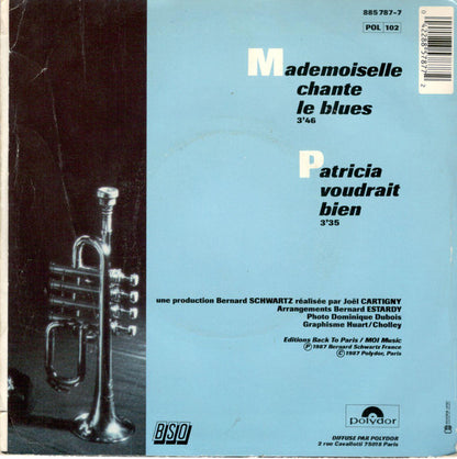 Patricia Kaas – Mademoiselle Chante Le Blues (7", France - 1987)
