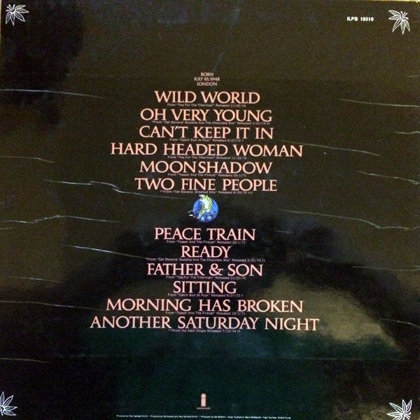 Cat Stevens – Greatest Hits (LP, Compilation, Italy - 1975)