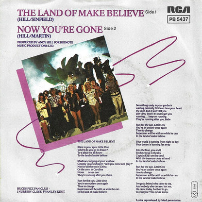 Bucks Fizz – The Land Of Make Believe (7", Germany - 1981)