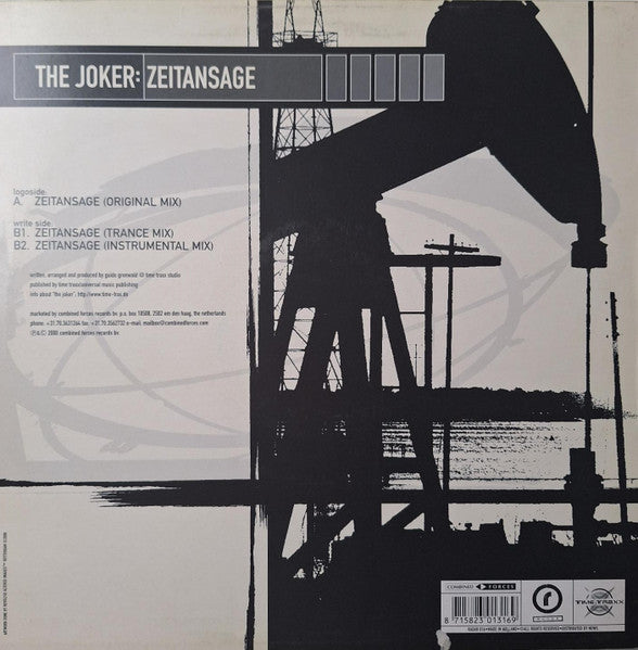 The Joker – Zeitansage (12", Netherlands - 2000)