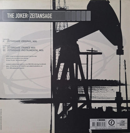 The Joker – Zeitansage (12", Netherlands - 2000)