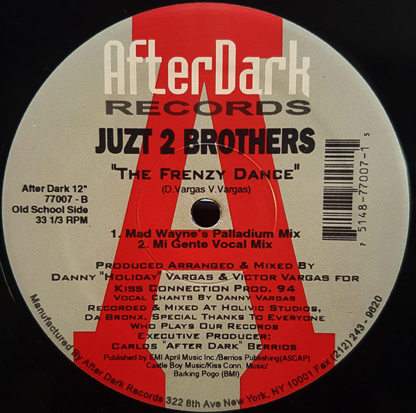 Juzt 2 Brothers – The Frenzy Dance (12", US - 1994)