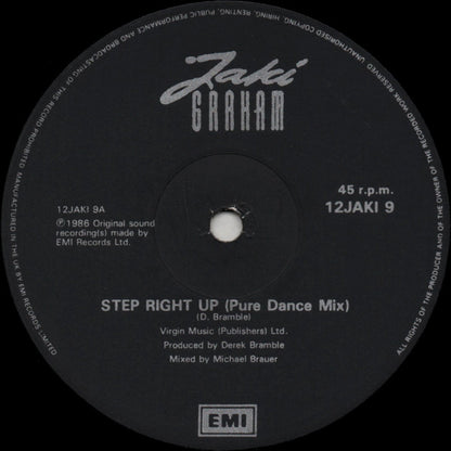 Jaki Graham – Step Right Up (12", UK - 1986)