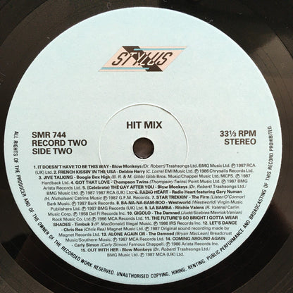 Various – Hit Mix (LP, UK - 1987)