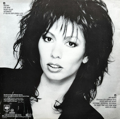 Jennifer Rush – Movin' (LP, Album, Germany - 1985)