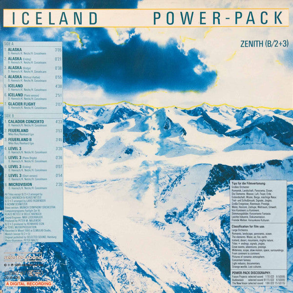 Power Pack – Iceland (LP, Germany - 1987)
