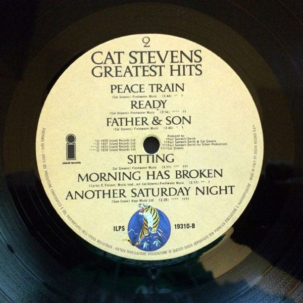 Cat Stevens – Greatest Hits (LP, Compilation, Italy - 1975)