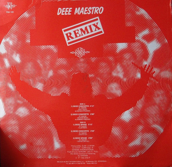 Deee Maestro – Deee Concerto (Remix) (12", Italy - 1992)