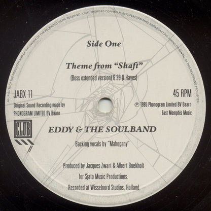 Eddy & The Soulband – Theme From Shaft (Authentic Club Version) (12", UK - 1985)