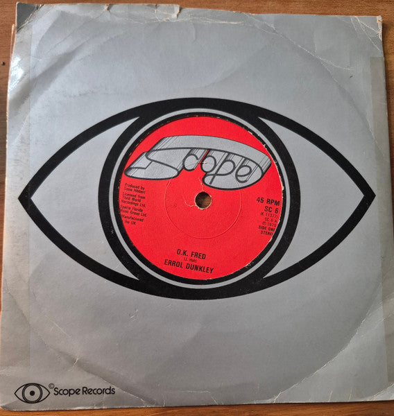 Errol Dunkley – O.K. Fred (7", UK - 1979)