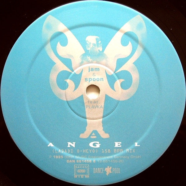 Jam & Spoon, Plavka – Angel (Ladadi O-Heyo) (12", Europe - 1995)