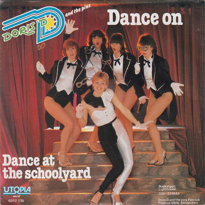 Doris D And The Pins – Dance On (7", Netherlands - 1981)