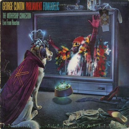 George Clinton, Parliament, Funkadelic – The Mothership Connection (Live From Houston) (LP, Compilation, US - 1986)