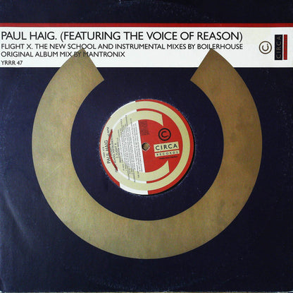 Paul Haig, The Voice Of Reason – Flight X (12", UK - 1991)