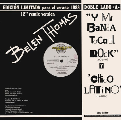 Belen Thomas – Y Mi Banda Toca El Rock (12", Limited Edition, Italy - 1988)