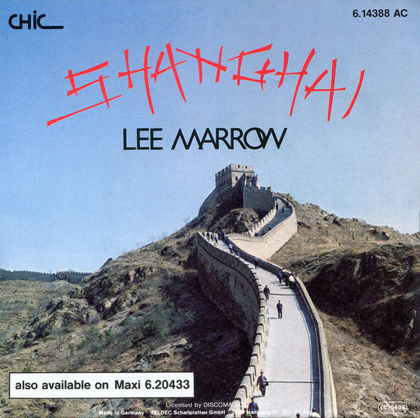 Lee Marrow – Shanghai (7", Germany - 1985)