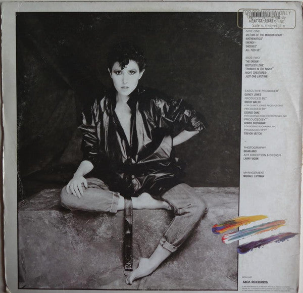 Melissa Manchester – Mathematics (LP, Album, US - 1985)