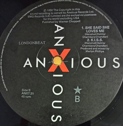 Londonbeat – A Better Love (12", UK & Europe - 1990)