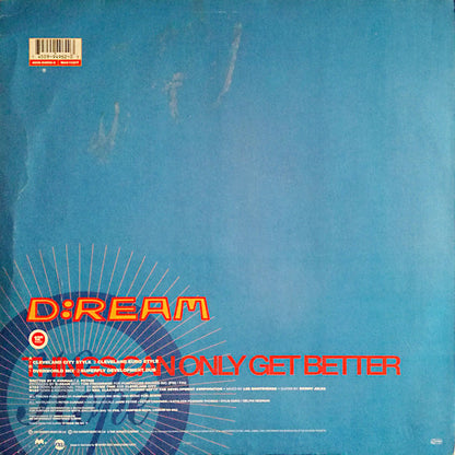 D:Ream – Things Can Only Get Better (12", Germany - 1993)