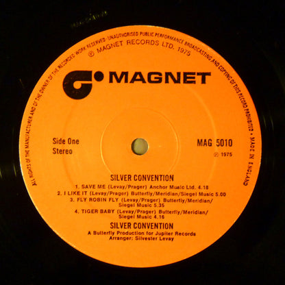 Silver Convention – Discotheque Volume 1 (LP, Album, UK - 1975)