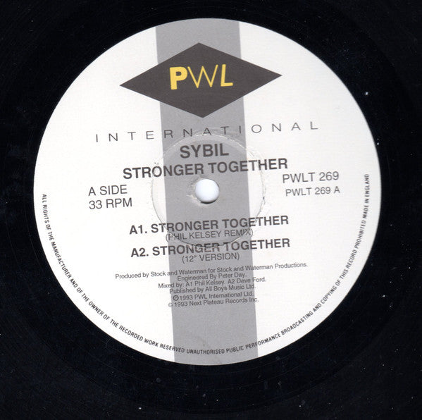 Sybil – Stronger Together (12", UK - 1993)