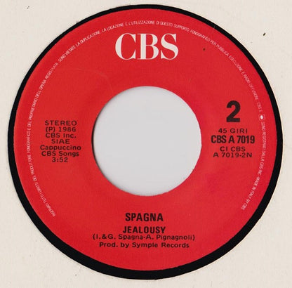 Ivana Spagna – Easy Lady (7", Italy - 1986)