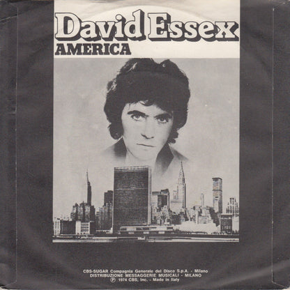 David Essex – America (7", Italy - 1974)
