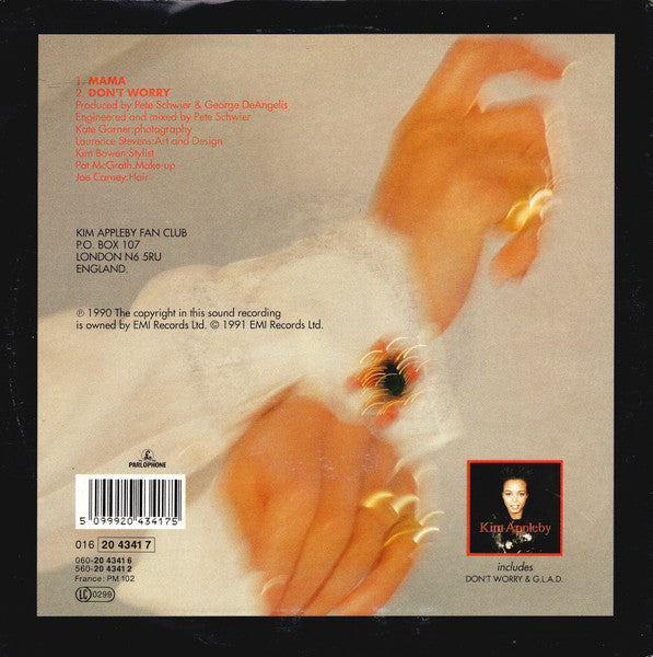 Kim Appleby – Mama (7", Europe - 1991)