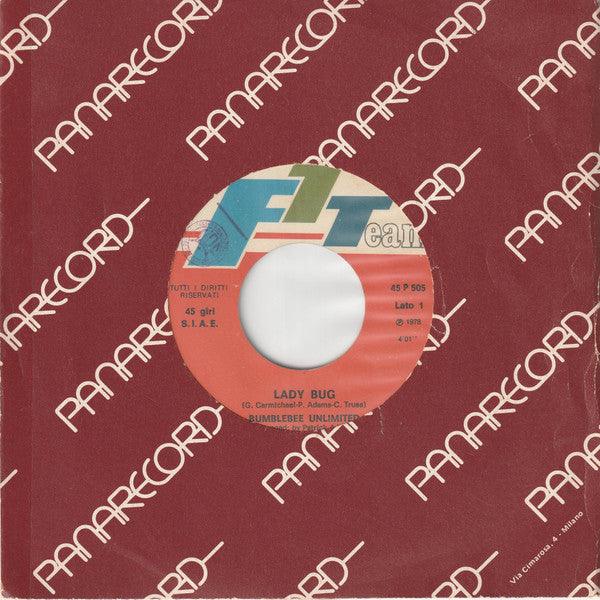Bumblebee Unlimited – Lady Bug (7", Italy - 1978)