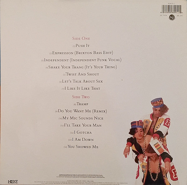 Salt 'N' Pepa – The Greatest Hits (LP, Compilation, Europe - 1991)