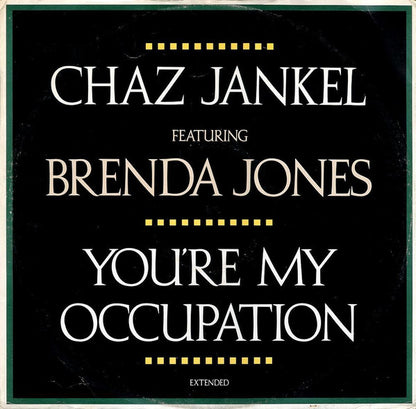 Chas Jankel, Brenda Jones – You're My Occupation (12", UK - 1986)