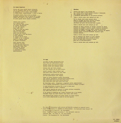 Paolo Tofani, Claudio Rocchi – Un Gusto Superiore (LP, Album, Italy - 1980)