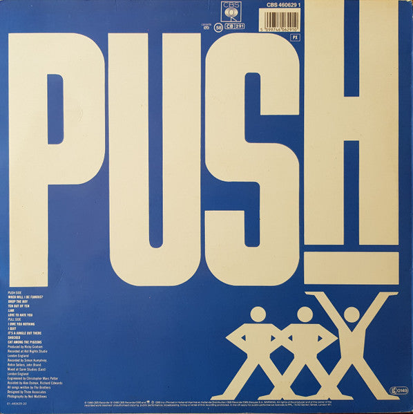 Bros – Push (LP, Album, Europe - 1988)