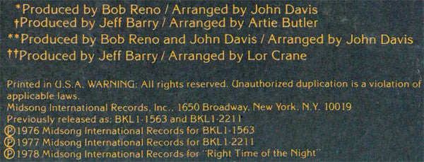 John Travolta – Travolta Fever (LP, Compilation, US - 1978)